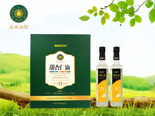 浙江冷榨有机杏仁油